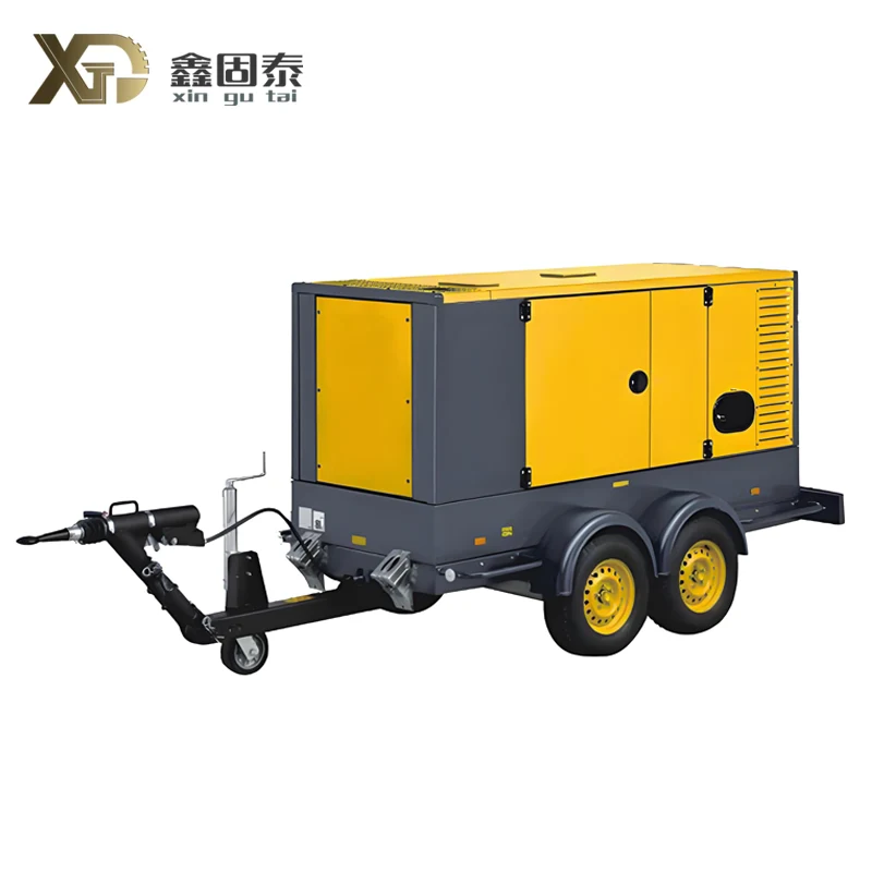 Mobil Dizel Generator dəsti